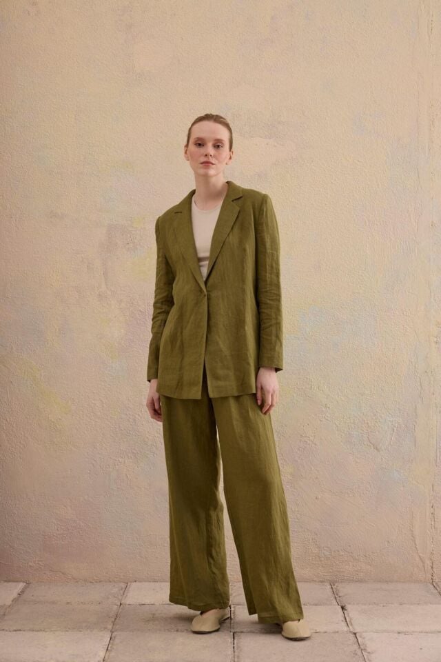 Albi Blazer Takım Haki