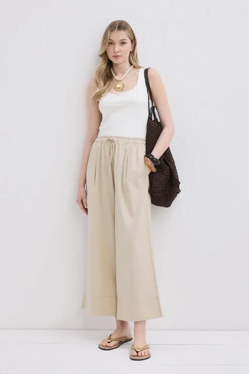Doren Keten Pantolon Naturel